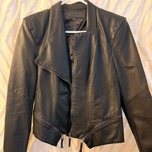 Blank NYC Black Leather Jacket